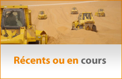 Projets récemment réalisés ou en cours